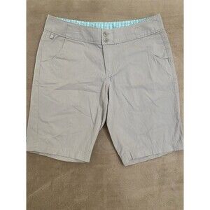 Columbia PFG Shorts Women’s 6 x 10 Gray Sportswear OMNI Shade Super Bonehead UPF